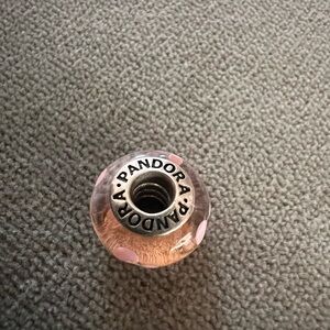 Pandora Pink and Silver Charm